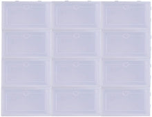 Load image into Gallery viewer, Plastic transparent flip-top shoe box shoe cabinet multi-purpose storage home desktop storage cosmetics organiser