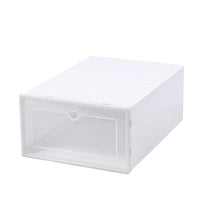 Load image into Gallery viewer, Plastic transparent flip-top shoe box shoe cabinet multi-purpose storage home desktop storage cosmetics organiser