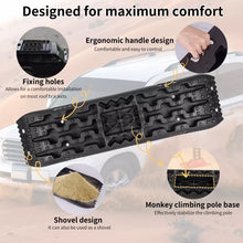 Load image into Gallery viewer, 2x Anfahrhilfe Offroad für Sandbleche Berge Boards Sand Boards 10Tonnen Traktion