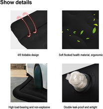 Load image into Gallery viewer, Matelas Gonflable Lit Gonflable pour Voiture Coussin Gonflable Sièges d'auto Multifonctionnel avec Pompe à air et Oreillers pour Véhicule SUV pour Picnic Voyage sur Voiture