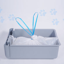 Load image into Gallery viewer, Cat litter box garbage bags 3 Bags (60 Pieces) Cat Litter Cleaning Tool Durable Drawstring for Hiding Practical Pet Cat Accessories for Cleaning