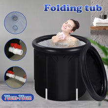 Load image into Gallery viewer, Portable Ice Bath Tub For Athletes Cold Water Therapy Hot Tub Folding Bathtub
