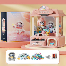 Load image into Gallery viewer, Children's mini doll grabbing machine Small household coin operated electric clip doll twisting game machine