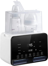 Load image into Gallery viewer, Calienta Biberones y Esterilizador 7 en 1,Calentador de Biberones, Calentamiento de Alimentos para Bebés con Pantalla LCD y Control de Temperatura Preciso