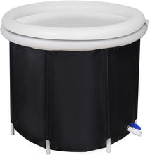 Load image into Gallery viewer, Bañera de Hielo al Aire Libre para Adultos Bañera Hinchable Plegable Recuperación muscular - Refuerza el Sistema Inmunológico para Deportistas (90 * 75CM)