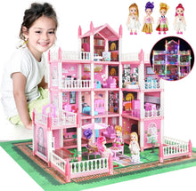 Load image into Gallery viewer, Dollhouse Dream House for Girls, Toys from 6 Years, Girls, Playhouse Gift, Educational Toy for Boys and Girls