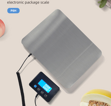 Load image into Gallery viewer, Postal Scale, 440 lbs x 10 g Digital Postage Scale, Durable Alloy Steel Platform, Heavy Duty Scales for Packages, Warehouses, Luggage, Parcel Scales with LCD/Hold/Tare Function
