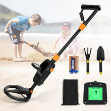 Load image into Gallery viewer, Metal Detector for Children, Metal Detector Children with LCD and Sound Display, Highly Sensitive Metal Detector with Waterproof Search Coil, Children's Metal Detector for Children for Metal