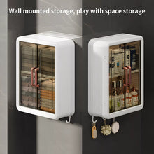 Load image into Gallery viewer, Hängeschrank Schrank 31x13x40cm Faltbar Badschrank Wandschrank mit Türen