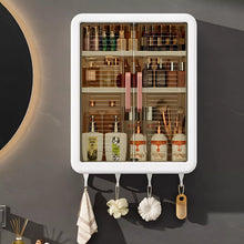 Load image into Gallery viewer, Hängeschrank Schrank 31x13x40cm Faltbar Badschrank Wandschrank mit Türen
