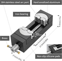 Load image into Gallery viewer, Fractal vise - self-adjusting mini table vise with 6 independent jaws for irregular shapes - drill bit vise, suitable for DIY, jewelry, handicrafts, and repair