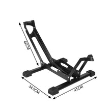 Load image into Gallery viewer, Bicycle Stand Professional Floor Freestanding Stand Holder Mounting Bicycle Park Stand for Mountain Bike Road Bike MTB Black