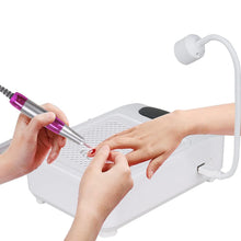 Load image into Gallery viewer, 4 in 1 Nail Vacuum Cleaner & Nail Clippers, Multifunctional Dust Removal Machine, 45000 RPM Professional Electric Nail Lime, with Wrist Rest