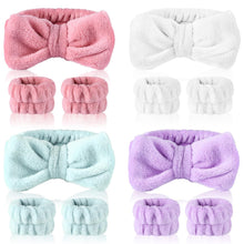 Load image into Gallery viewer, Hair Bands Women Face Wash Bracelets Hair Band Elastic Headband for Women Girls Showering Face Wash Cosmetics
