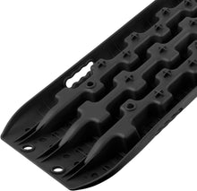 Load image into Gallery viewer, Traction Aid Mud Snow Sand Mountain Boards Sand Sheets Offroad 10 Ton Pair Black Recovery Board for Motorhome Off-Road Vehicle Car SUV Pick Up Quad Traction Mat Grip Mat