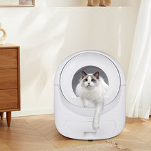 Load image into Gallery viewer, Moderne vollautomatische intelligente Katzentoilette Elektrische geschlossene Katzenbettpfannen Automatische Reinigung von Fäkalien Schaufel Katzentoilette