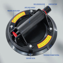 Load image into Gallery viewer, vacuum lifters, tile lifters, glass vacuum lifters, maximum load 200 kg, vacuum suction lifter glass with portable tool box, vacuum lifter glass lifter for glass, tiles, marble