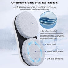 Load image into Gallery viewer, Window Cleaning Robot Automatic Window Cleaner Security System Intelligent Navigation Remote Control for All Smooth Surfaces