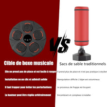 Load image into Gallery viewer, Boxing Machine Bluetooth, Intelligente Machine de Boxe Musicale pour Adultes et Enfants,Boxe électronique Portable Mural,9 Modes de Vitesse Cible Boxe Mural Musique avec Gants de Boxe