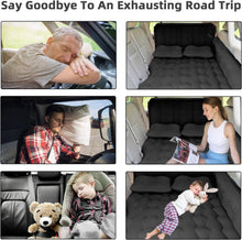 Load image into Gallery viewer, Air Mattress with Backrest, Extra Mattress, Inflatable Pillow, Additional Mattress for SUV, Multifunctional, with Air Pump and Cushion for Camping
