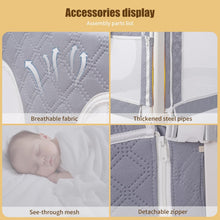 Load image into Gallery viewer, Baby Cot, Parent Bed, Baby Bed, Bed Rail, Fall Protection, Cot Alternative, Baby Box Spring Bed, Breastfeeding in Your Own Adult Bed