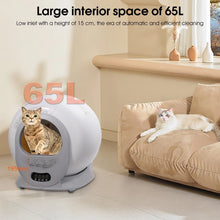 Load image into Gallery viewer, Litière pour chat autonettoyante nettoyeur de litière pour chat grand modè fr
