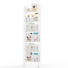 Load image into Gallery viewer, Wall shelf 6 floors Narrow Multifunctional bathroom shelf Bookshelf Kitchen