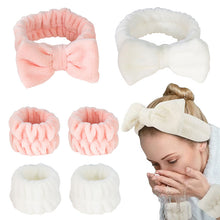 Load image into Gallery viewer, Hair Bands Women Face Wash Bracelets Hair Band Elastic Headband for Women Girls Showering Face Wash Cosmetics