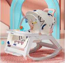 Load image into Gallery viewer, Baby rocking chair, comfort chair, newborn cradle, sleeping baby lounge chair, rocking bed
