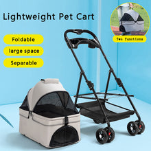 Load image into Gallery viewer, Dog Buggy with Folding Function Pet Stroller Dog Buggy for Dogs and Cats Pet Pram Cat Buggy for Dogs, Cats and Other Small Pets