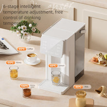 Load image into Gallery viewer, Water heater with a detachable 3L water tank, capable of providing hot water at 45-100 ° C, touch display, and compact design