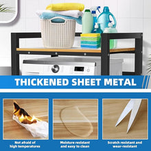 Load image into Gallery viewer, Washing machine shelf frame 2 household appliances superstructure steel with laundry rack