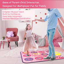 Load image into Gallery viewer, Dance Mat Toy, 3 Challenge Modes Touch Mat Play with LED Display, Musical Dance Mat Game for 3 4 5 6 7 8 Years Girls Boys