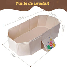 Load image into Gallery viewer, Baby Bathtub Large Size Suitable for 0-5 Years Old Kids Foldable Tub Baby Can Sit or Lie Down Built-in Bath for Newborns