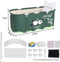 Load image into Gallery viewer, Foldable Bathtub, Adult, Foldable Bathtub, Install and Portable Removable Bathtub, Ideal for Home, Spa Bathtub