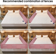 Load image into Gallery viewer, Barrera Seguridad Niños Cama Barrera de Cama Flexible y Plegable Seguridad Anticaídas Niños Altura Ajustable 41,5-61,5 cm, Largo 150/180/200cm