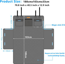 Load image into Gallery viewer, Car Boot Protector Dog Quilted with Side and Boot Sill Protection I Dog Blanket Car Boot Waterproof & Scratch-Resistant I Universal Boot Protection Mat for Dogs