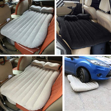 Load image into Gallery viewer, Colchón Inflable Coche SUV Multifuncional Plegable Cama Inflable para Asiento Trasero de Coche con Bomba de Aire Eléctrica + 2 Almohadas Sofá Hinchable con Inflador de Auto