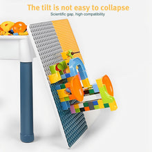 Load image into Gallery viewer, 7-in-1 Children's Table, Children's Table & Chair Set, Building Block Table, Multifunctional Activity Table, Learning Toy for Child Development, Double-Sided Table Top (with 300 Play Blocks)