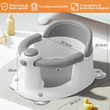 Load image into Gallery viewer, Baby Bath Seat from 6 Months - Non-slip Seat with 4 Powerful Suction Cups, Ergonomic Bath Seat for Shower or Tub