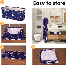 Load image into Gallery viewer, Bañera plegable portátil para adultos, Grande Bañera portátil 115 x 60 x 50cm, bañera plegable, bañera de spa para adultos, para baños de remojo en el hogar