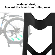 Load image into Gallery viewer, Bicycle Stand Professional Floor Freestanding Stand Holder Mounting Bicycle Park Stand for Mountain Bike Road Bike MTB Black