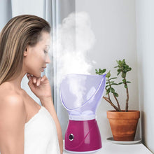 Load image into Gallery viewer, Facial Steam,Atomizer Facial Sauna Vapozone Facial Mist for Cosmetic Facial Care, Opens Pores and Moisture, Soothing Steam