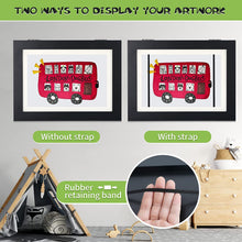 Load image into Gallery viewer, Picture Frame Children's Drawings, Picture Frame for Children's Drawings, Picture Frame Children's Drawings A4, Children's Picture Frame, Children's Art Picture Frame