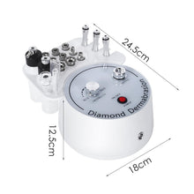Load image into Gallery viewer, Diamond Microdermabrasion Dermabrasion Machine, Microdermabrasion Device, 3 in 1 Professional Skin Rejuvenation Acne Wrinkle Treatment Salon Equipment for Face with Vacuum and Spray