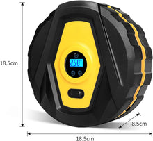 Load image into Gallery viewer, Gonfleur Pneus Voiture,Pompe Voiture 12V 150PSI,Compresseur à Air, Pompe à Vélo avec Lumière LED, Jauge Pression Numérique et Pompe/Arrêt Automatique