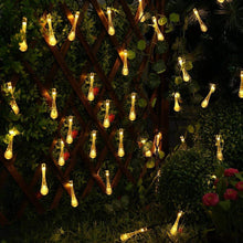Load image into Gallery viewer, Outdoor Solar Fairy Lights, 12 Metres, 100 LED Solar Fairy Lights Outdoor with 8 Modes and Timer, Weatherproof, Outdoor Solar Fairy Lights Power for Garden, Balcony, Patio, Trees, Weddings, Parties