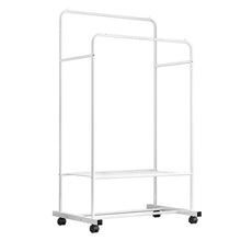 Load image into Gallery viewer, Coat racks Donkey Independent Hangers Double Bar Shelf, Multifunctional Resistant Metal Coat Rack for Home