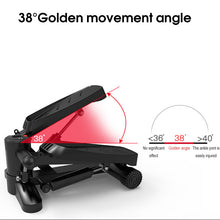 Load image into Gallery viewer, 360°Stepper für Zuhause mit Resistance Bands, Up-Down-Stepper, Mini-Fitnessgerät, Heimtrainer, Swing Stepper für Bein Training Pedalmaschine, Nutzergewicht bis 120kg