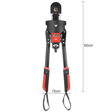 Load image into Gallery viewer, Double Spring Armtrainer Power Twister, Biegehantel Fitnessgeräte Gymnastikstange Einstellbarer Hydraulikdruck 10-200KG Armmuskeltrainingsgerät für Arm, Brust, Unterarm Krafttraining